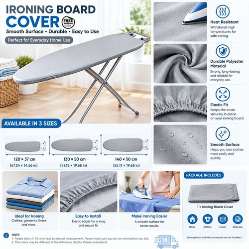 Ironing board cover and - ironing, pad