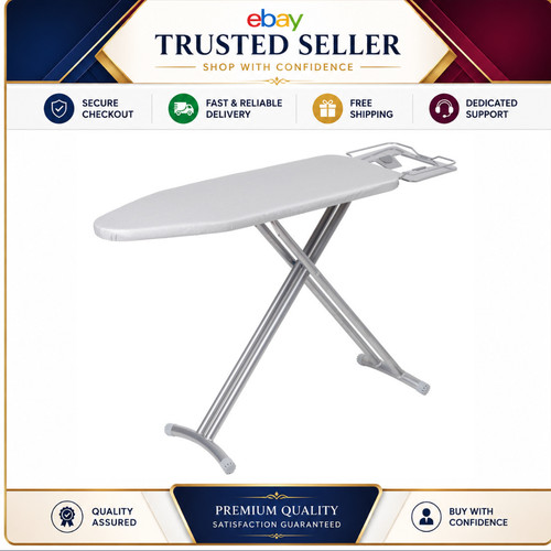 Silver coated padded ironing - silver,