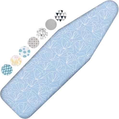 Ironing board cover and - and, pad