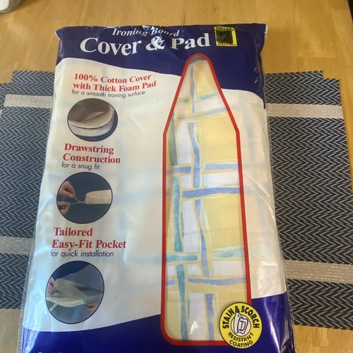 Homz cotton ironing board - cotton,