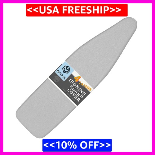 Ironing board cover and pad - and,